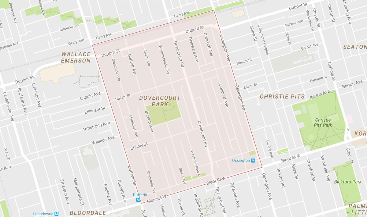 Kart Дувркорт Park Toronto