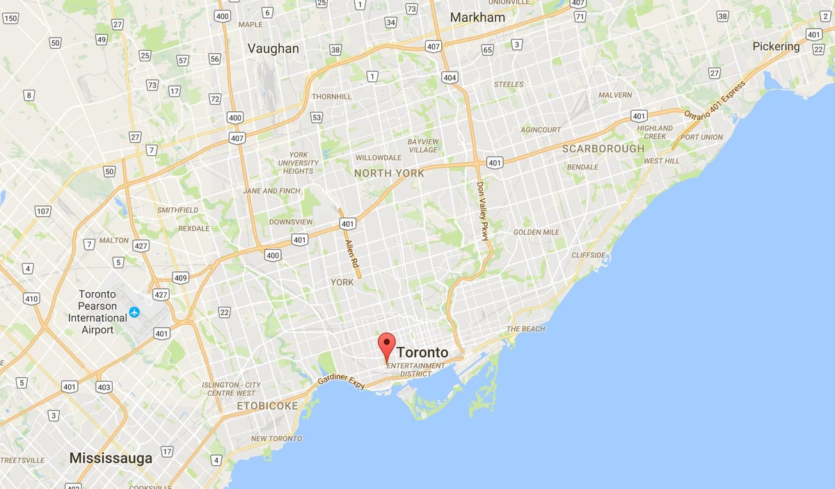 Kart Queen küçəsi qərb rayonunda Toronto