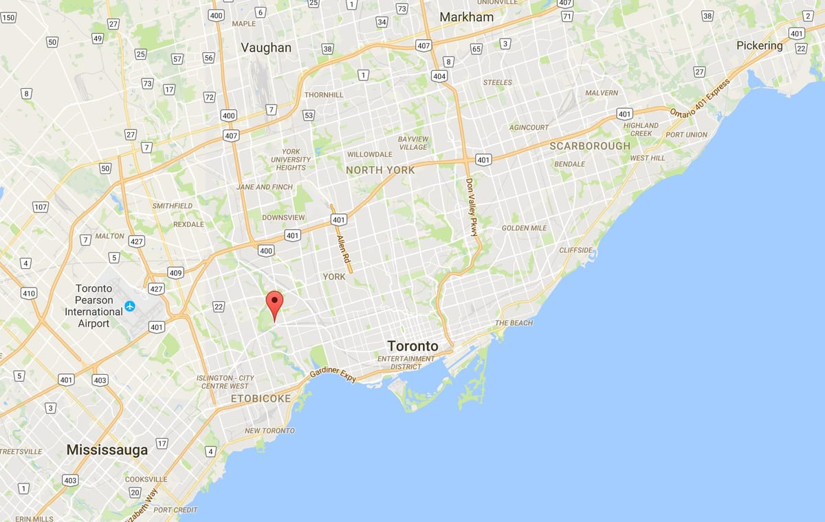 Kart Ламбтон rayonu, Toronto