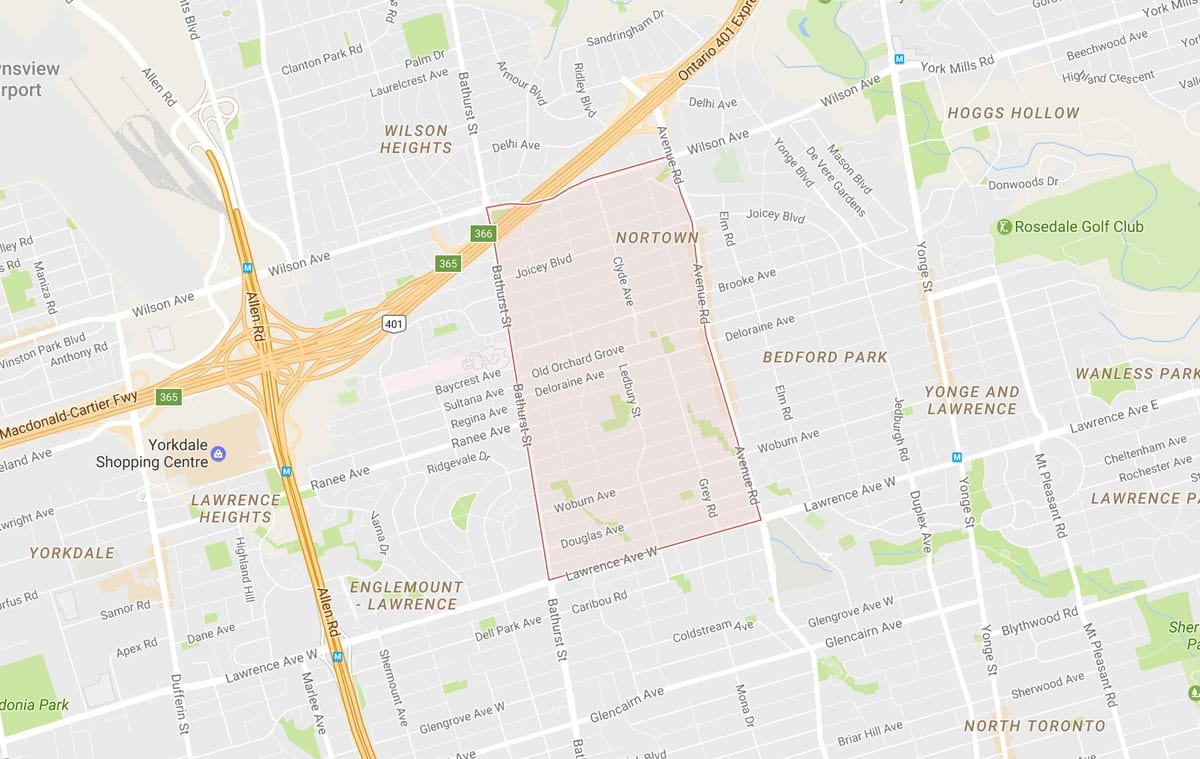 Kart Ледбери Park Toronto