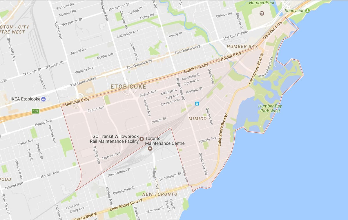 Kart Мимико rayonunda Toronto