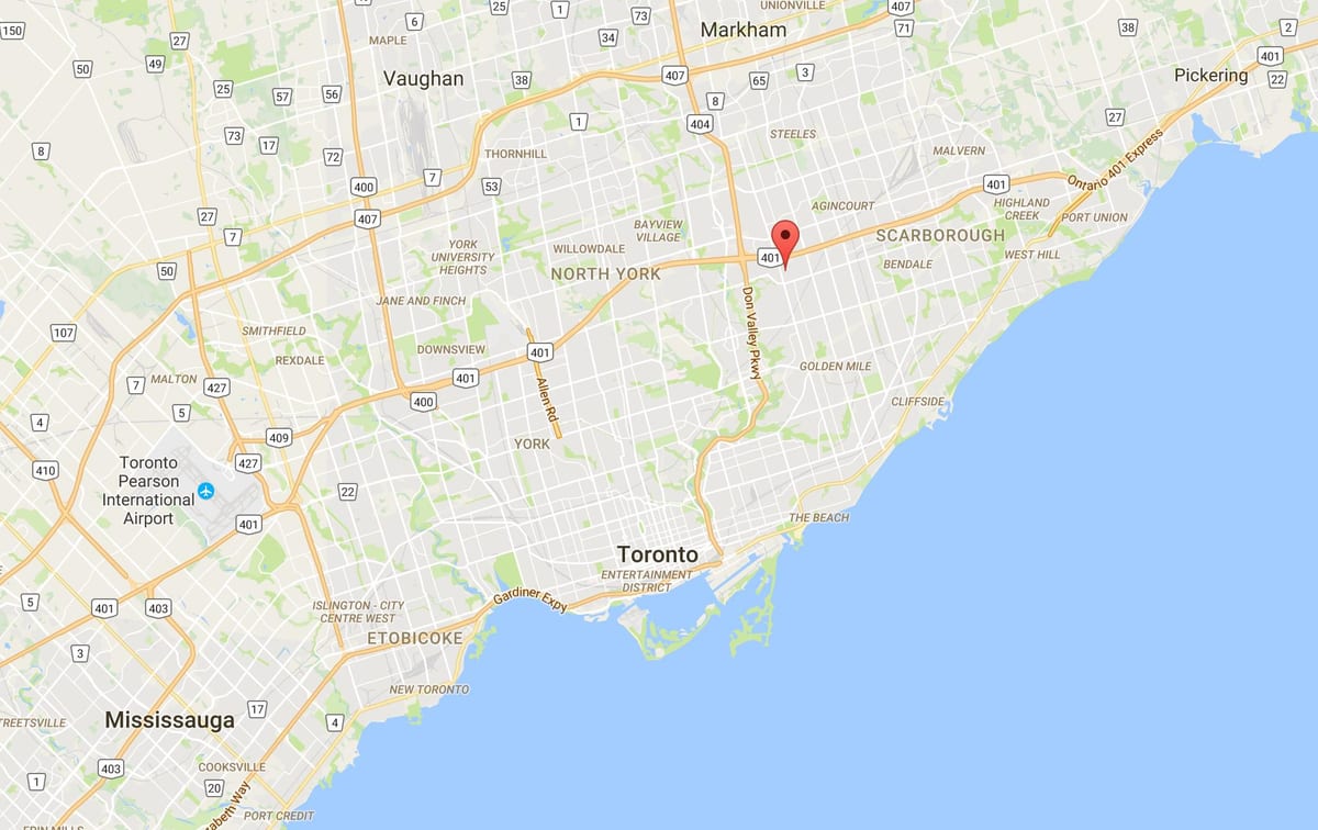 Kart Мэривейл rayonu, Toronto