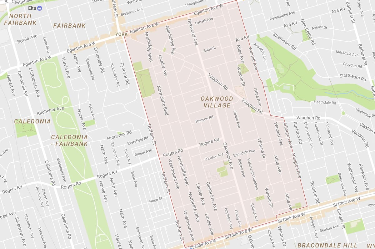 Kart Дубрава–Воган rayonunda Toronto