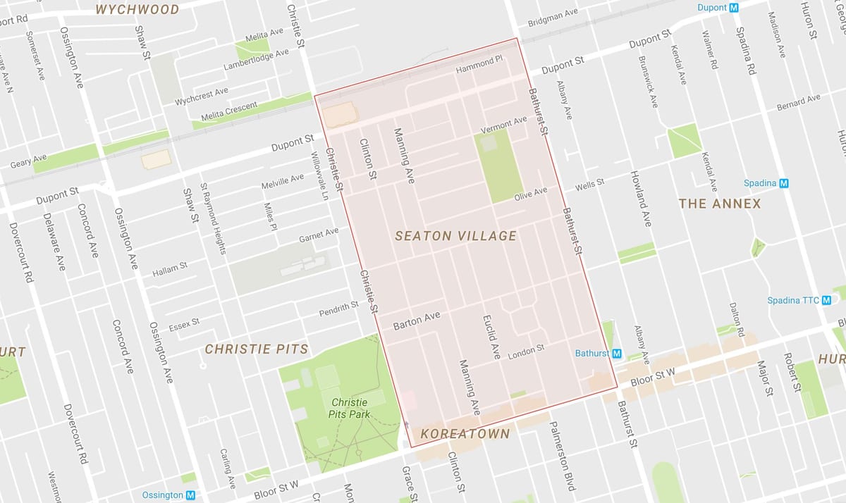 Kart Ситон kənd rayonunda Toronto