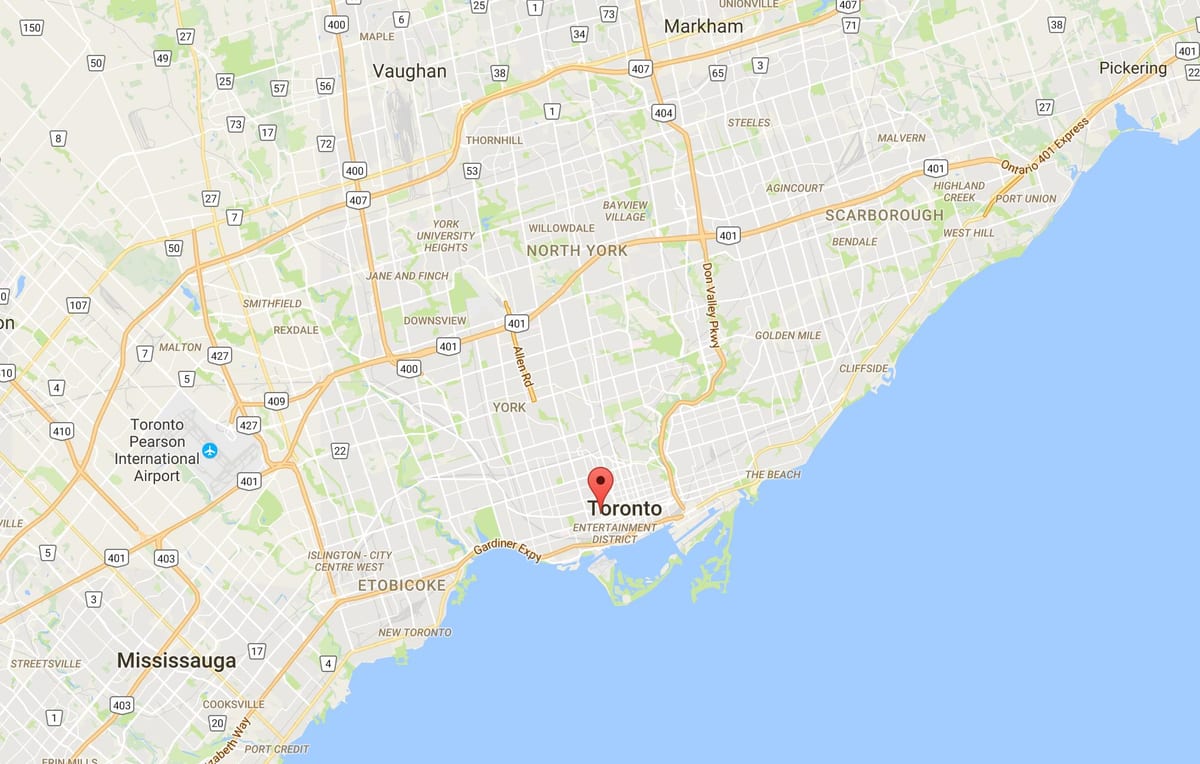 Kart çin məhəllə Toronto