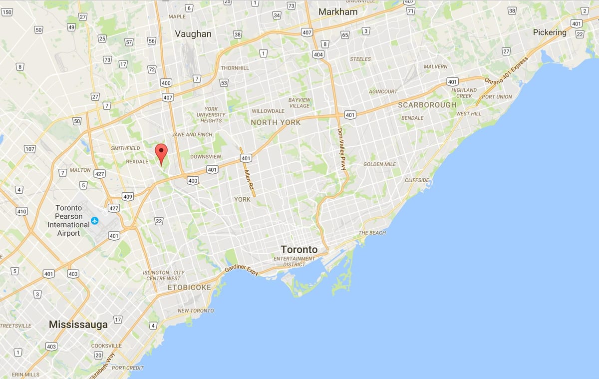 Kart Вязы rayonu, Toronto