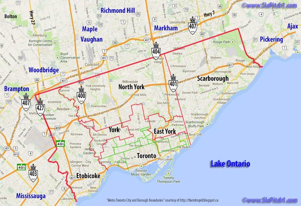 Kart bələdiyyələrin Toronto