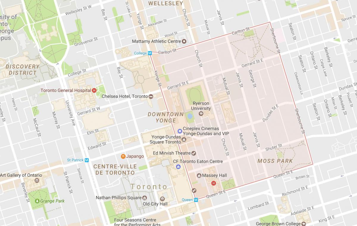 Kart Toronto Toronto Siti