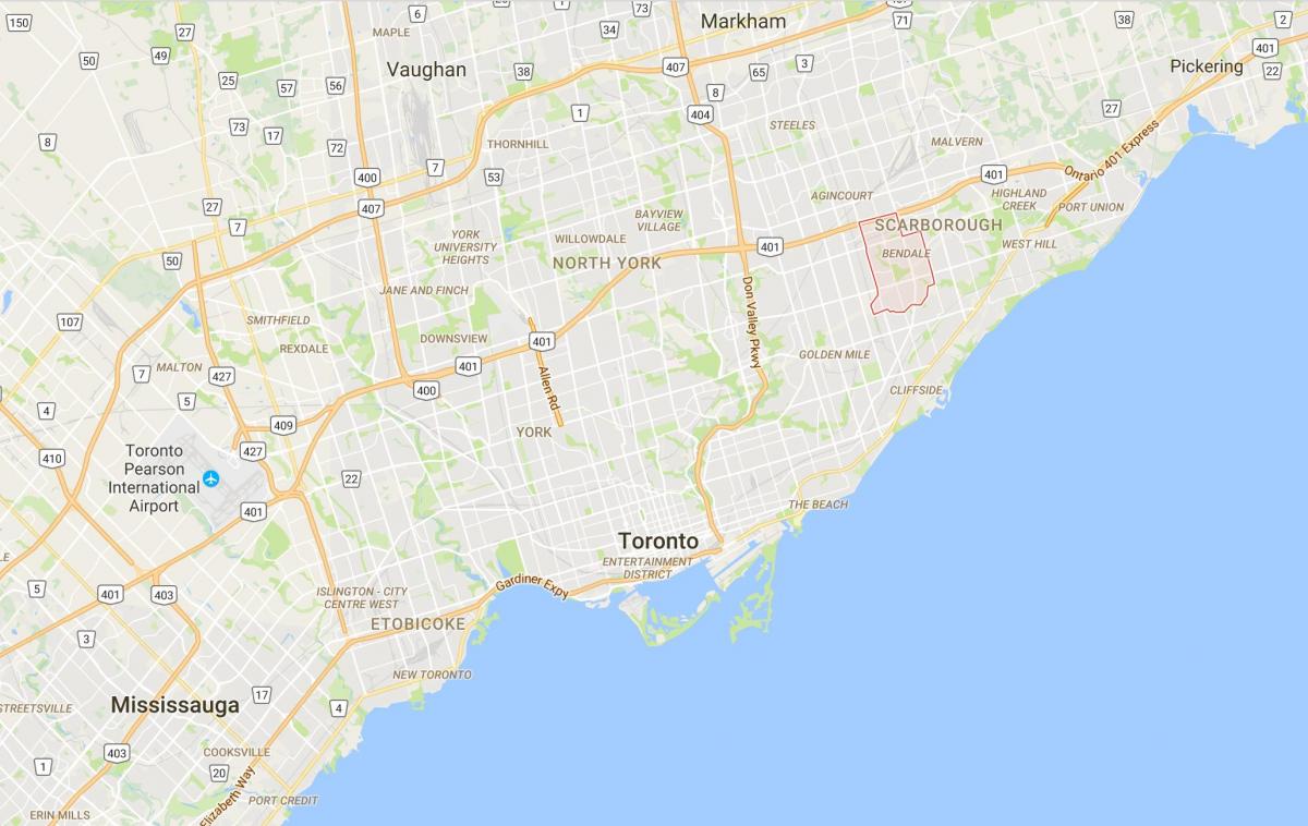 Kart Bendale rayonu, Toronto
