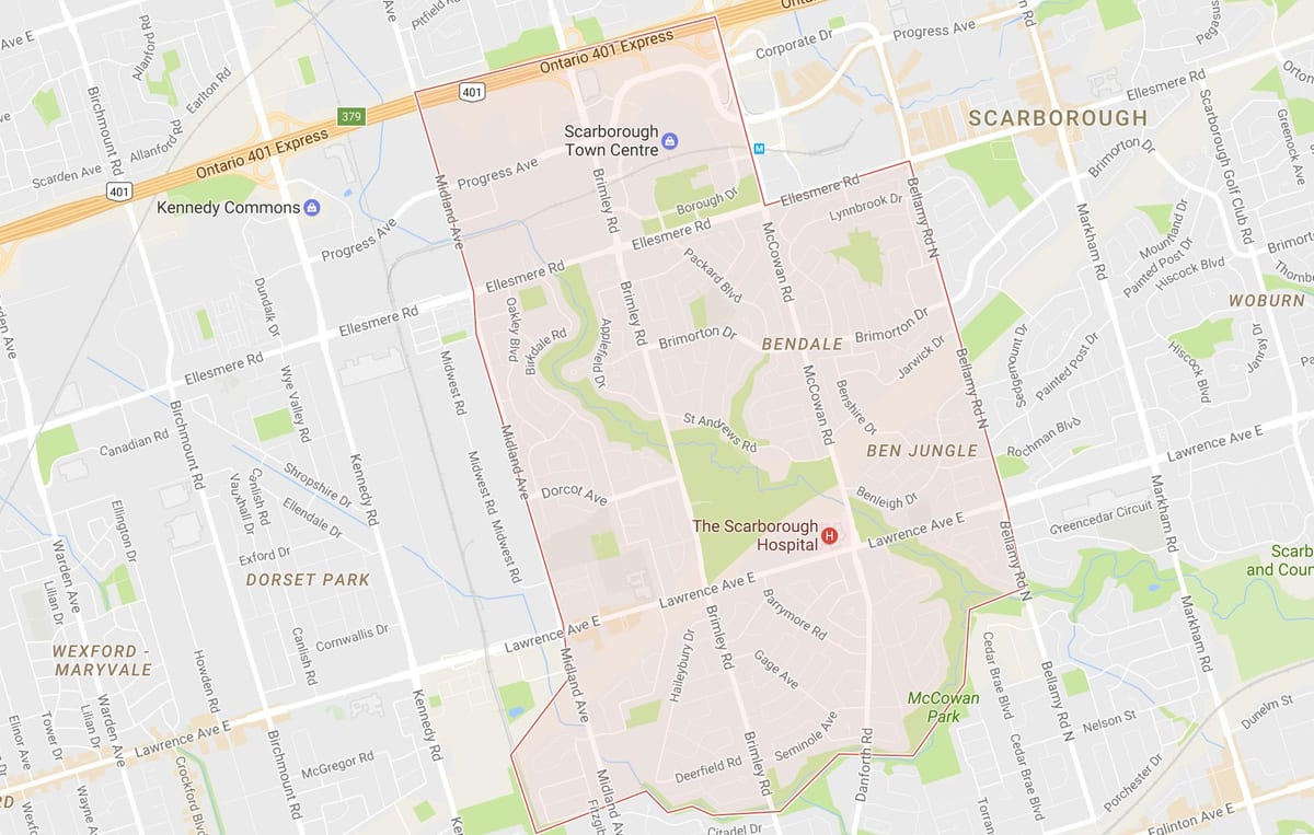 Kart Bendale rayonunda Toronto