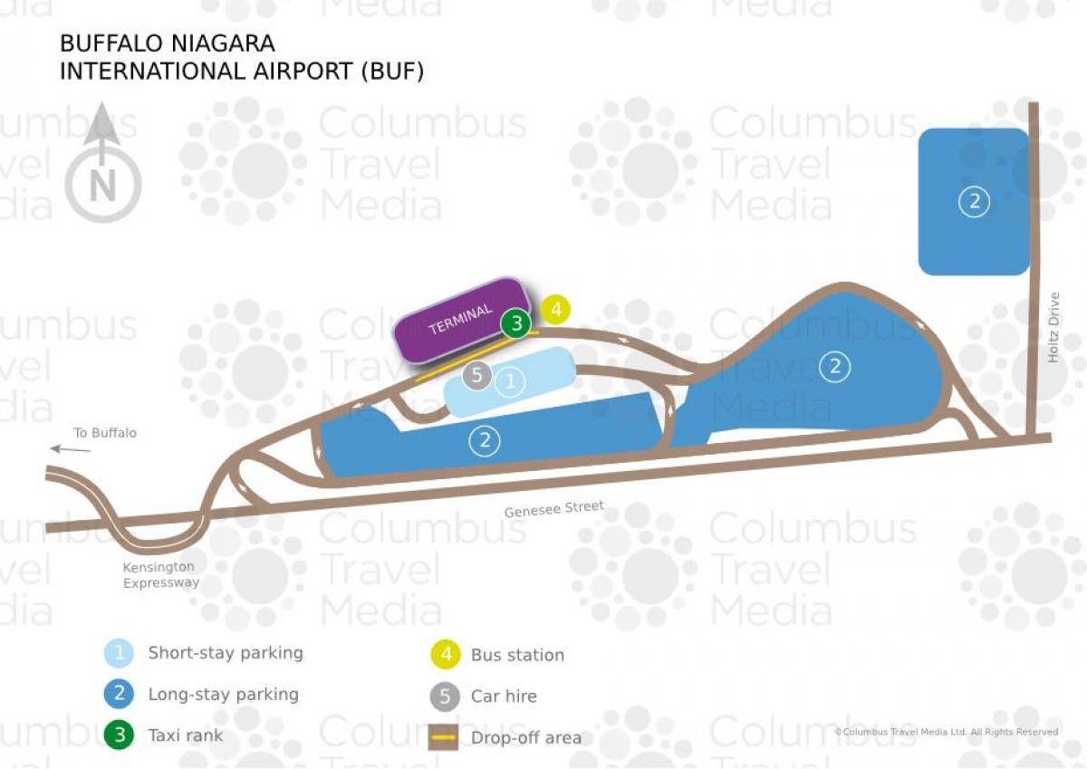 Kart Beynəlxalq hava limanı Buffalo Niagara 