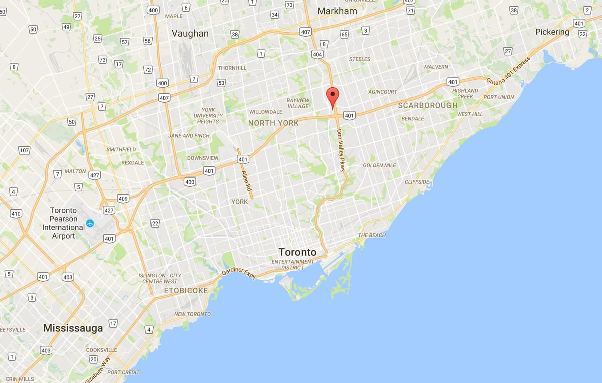 Kart Bulvar Meşə rayonu, Toronto