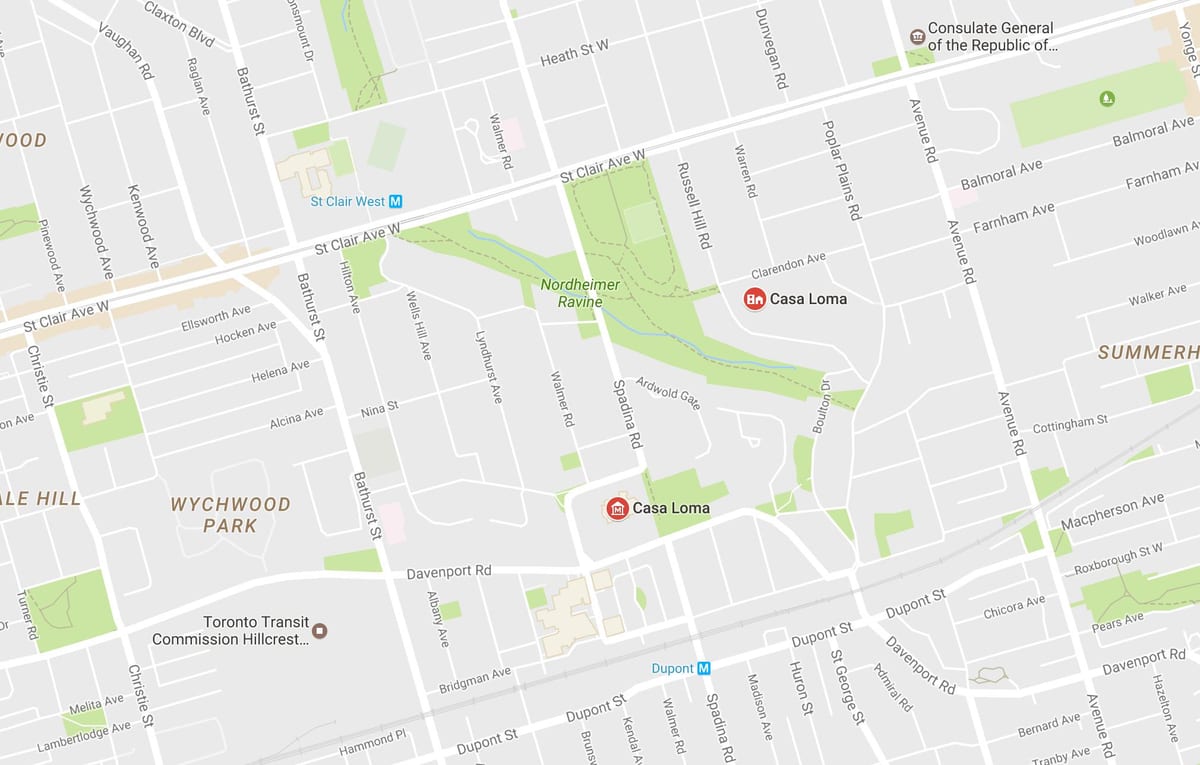 Kart Casa dəmir-dümür rayonunda Toronto