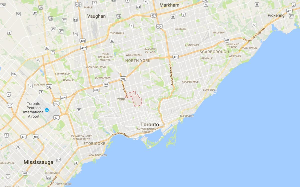 Kart Forest-Hill, Toronto