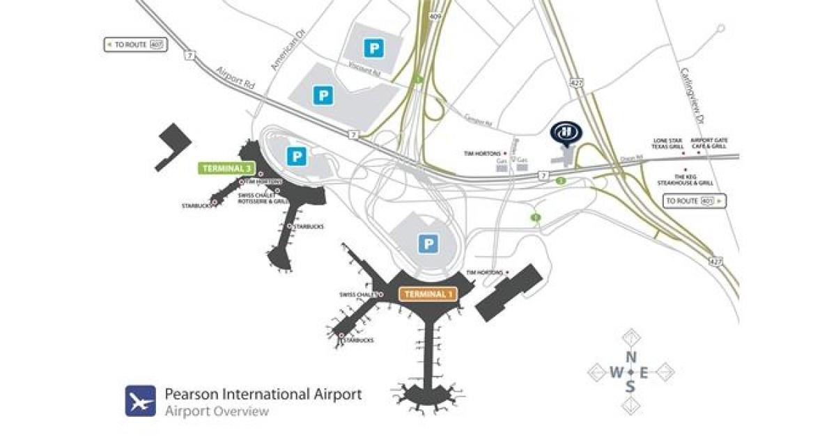 Kart hava limanı Toronto Pearson baxış