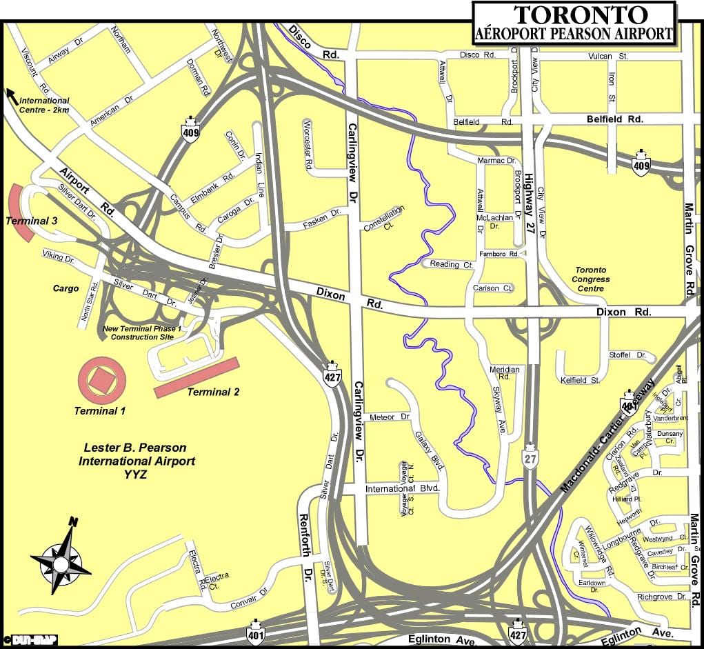 Kart Toronto hava limanı