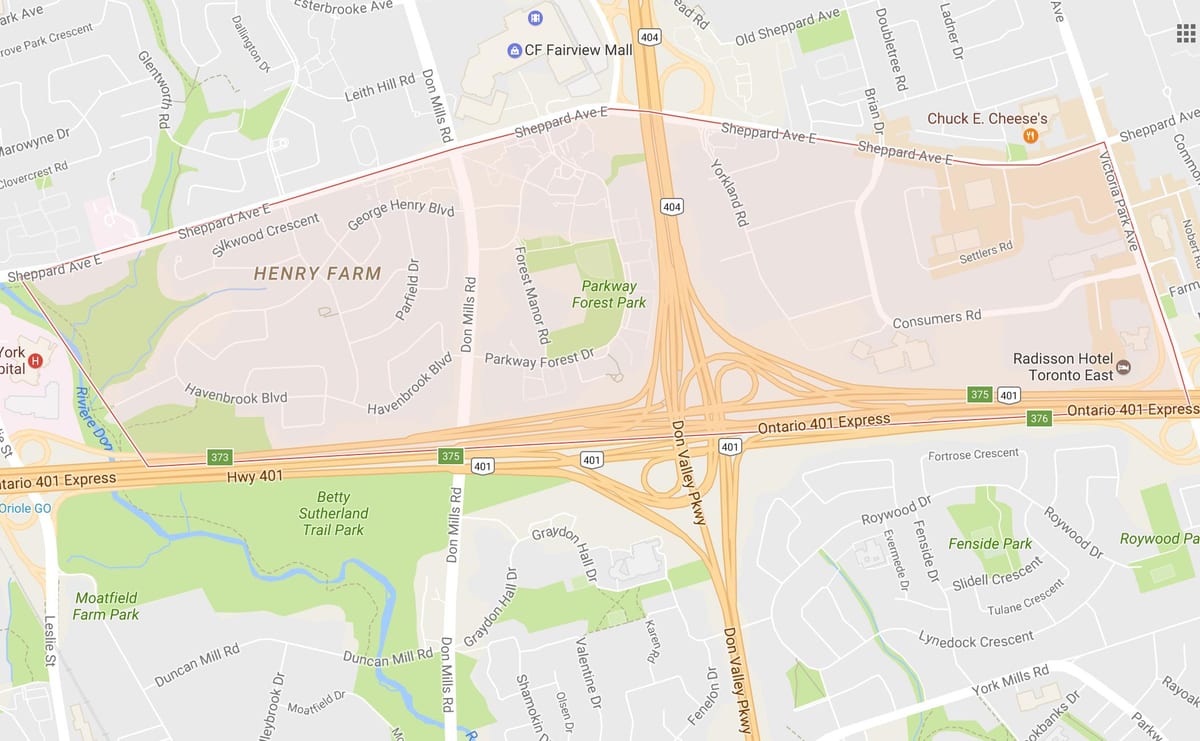 Kart Henri Təsərrüfatı rayonunda Toronto