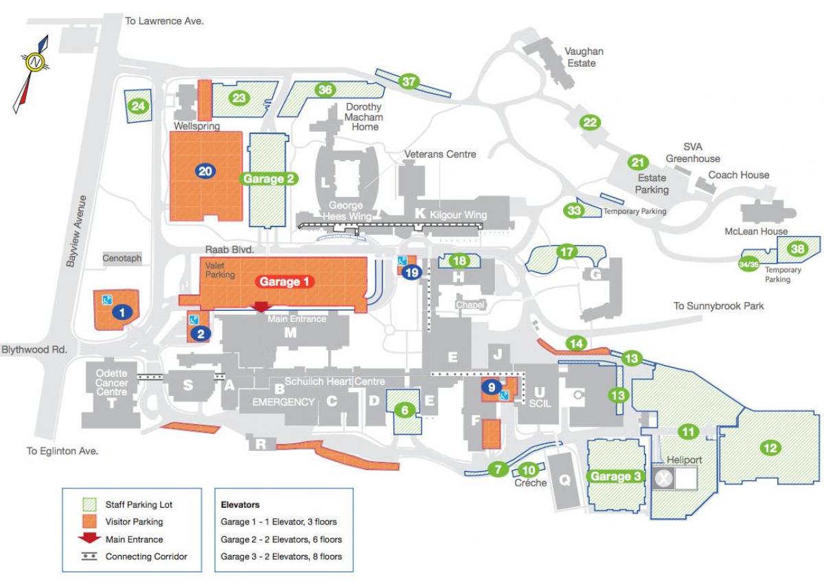 Kart hospital Саннибрук 