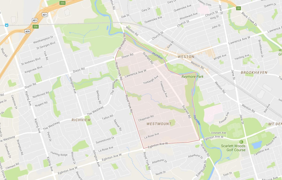 Kart Humber yüksəkliklərdə – Уэстмаунт rayonunda Toronto