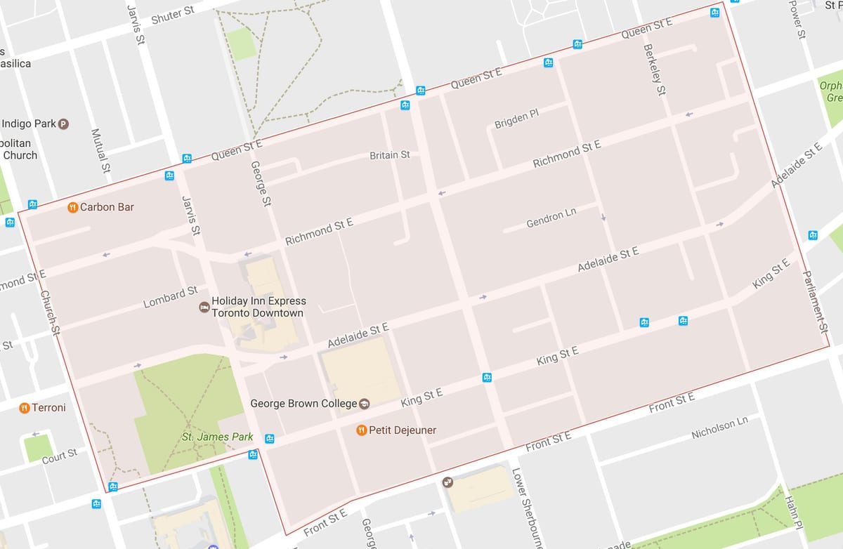 Kart Köhnə şəhər rayonunda, Toronto