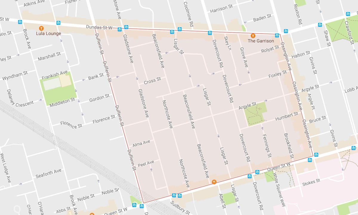 Kart Биконсфилд kənd rayonunda Toronto