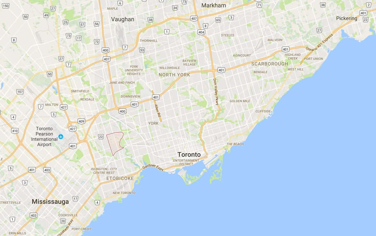 Kart kəndi Vadisi Humber rayonu, Toronto