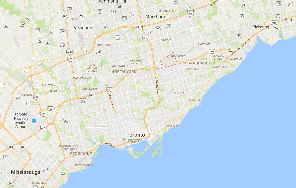 Kart Kontur Tem O ' Шентер – Sullivandistrict Toronto