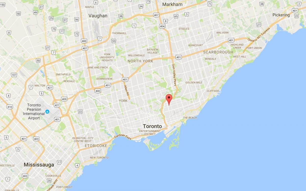 Kart Пейп rayonunda Toronto