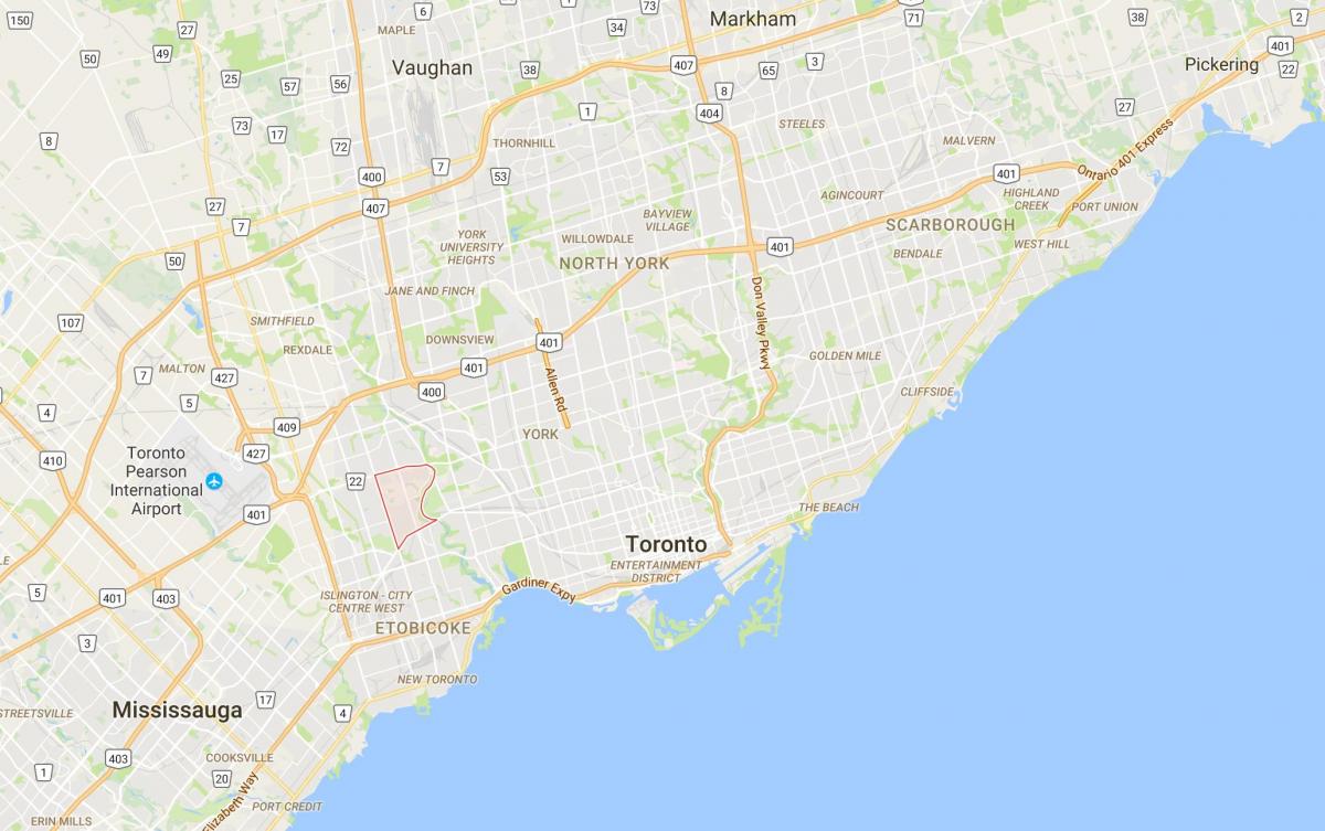 Kart kəndi Vadisi Humber rayonu, Toronto