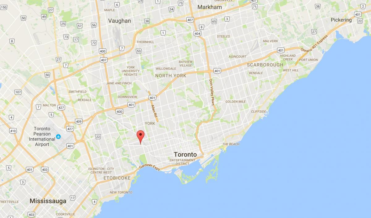 Kart kəsişməsində rayonu, Toronto