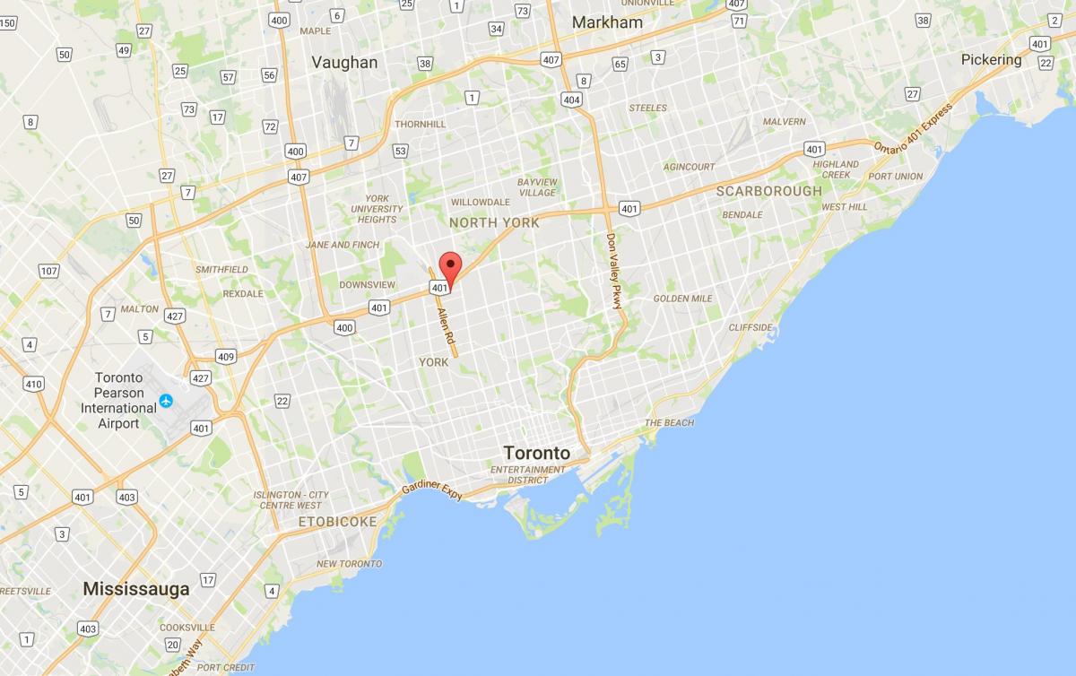 Kart Lourens Манор rayonu, Toronto