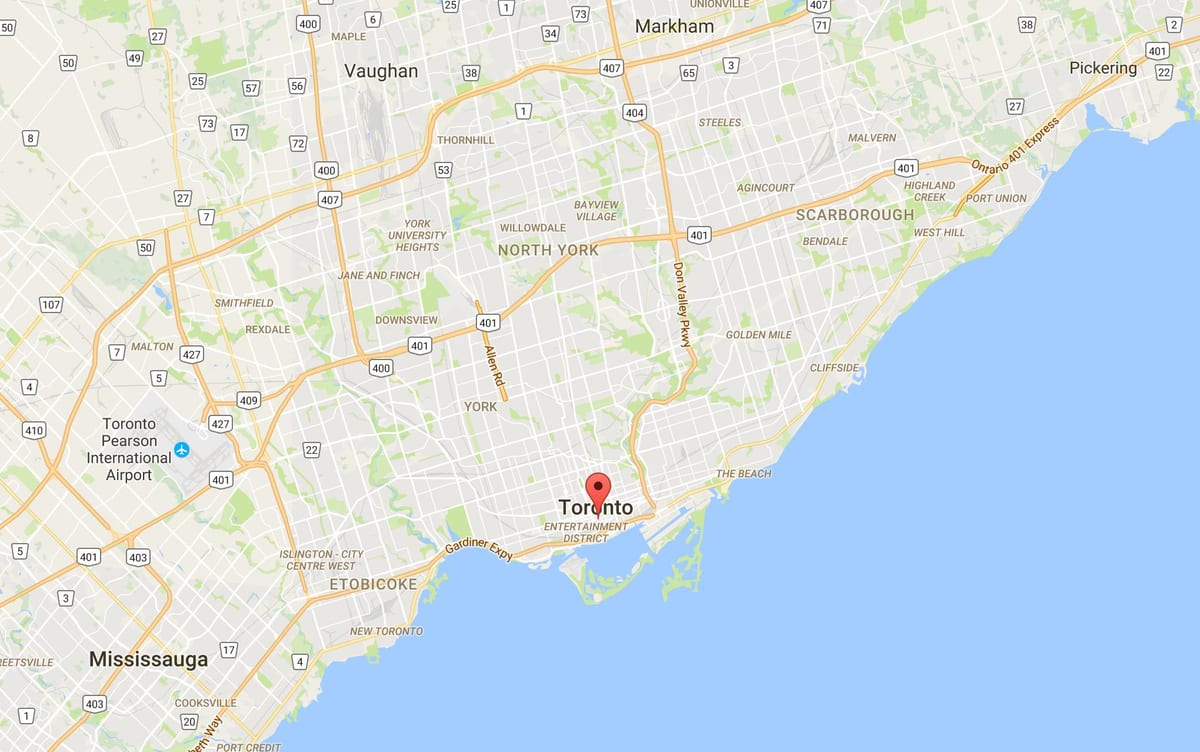 Kart maliyyə rayonunda Toronto