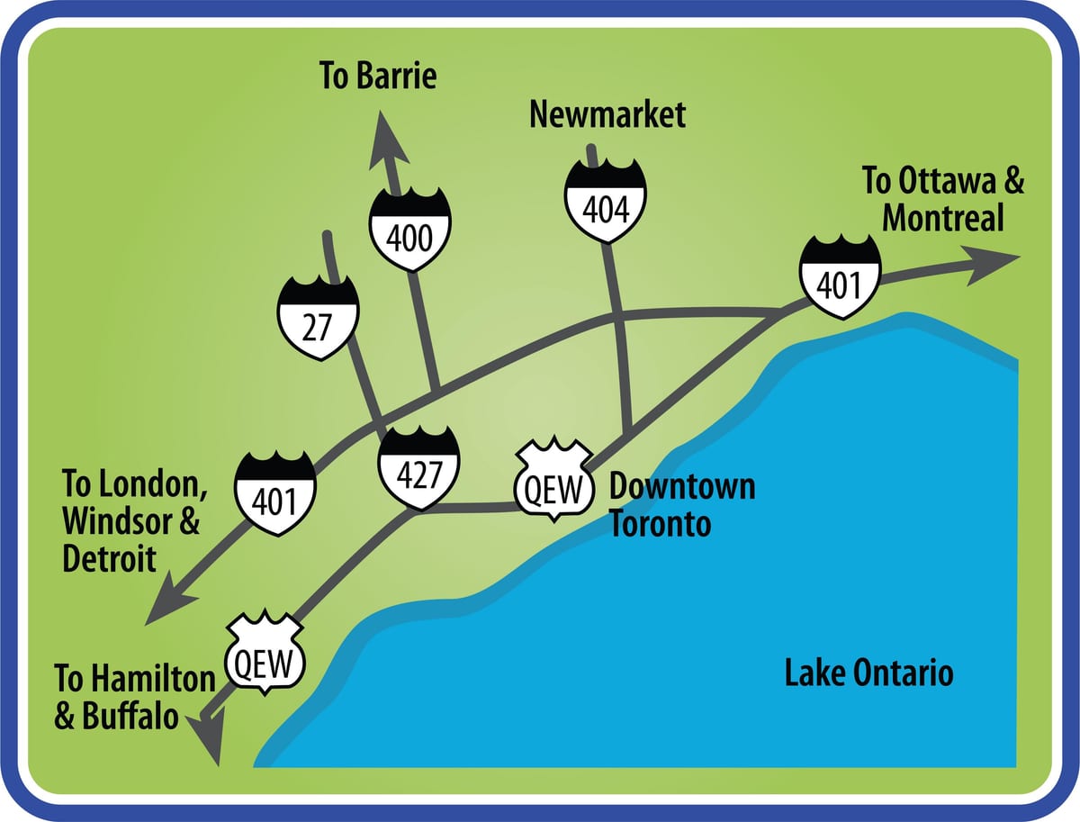 Kart Toronto gediş