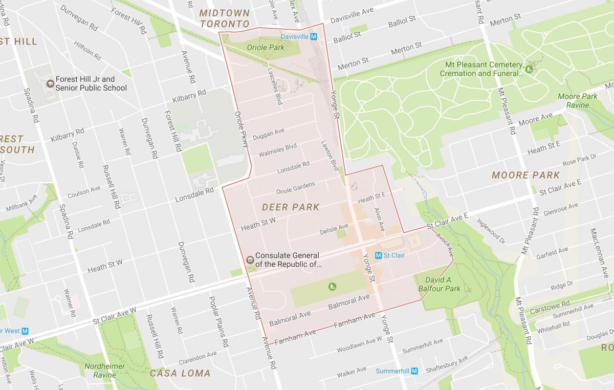 Kart Олений Park Toronto
