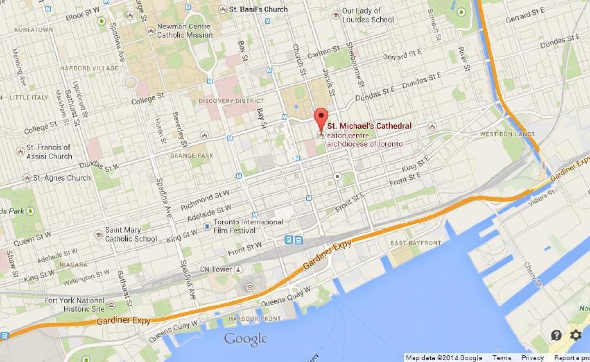 Kart Mixaylovski златоверхий monastır Toronto baxış