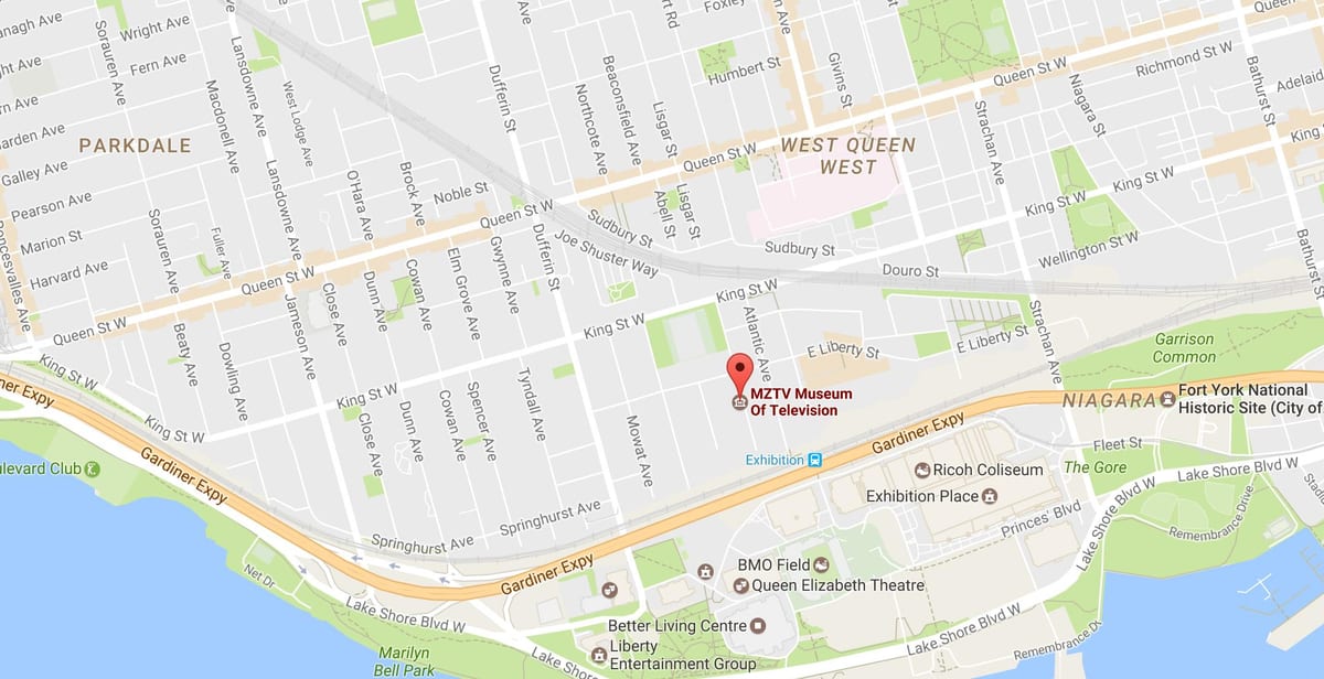 Kart MZTV muzeyi televiziya Toronto