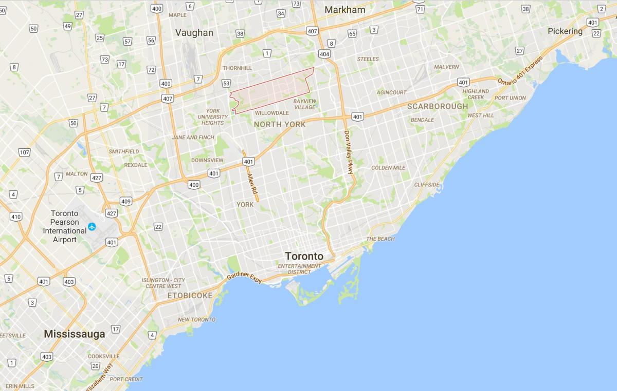Kart Newtonbrook rayonu, Toronto