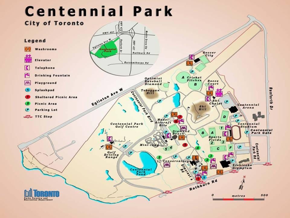 Kart Park centennıal Tərəvəzçilik, Toronto
