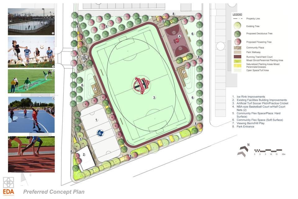 Xəritə plan aktiv fazasının Риджентс-Park Toronto 3Б