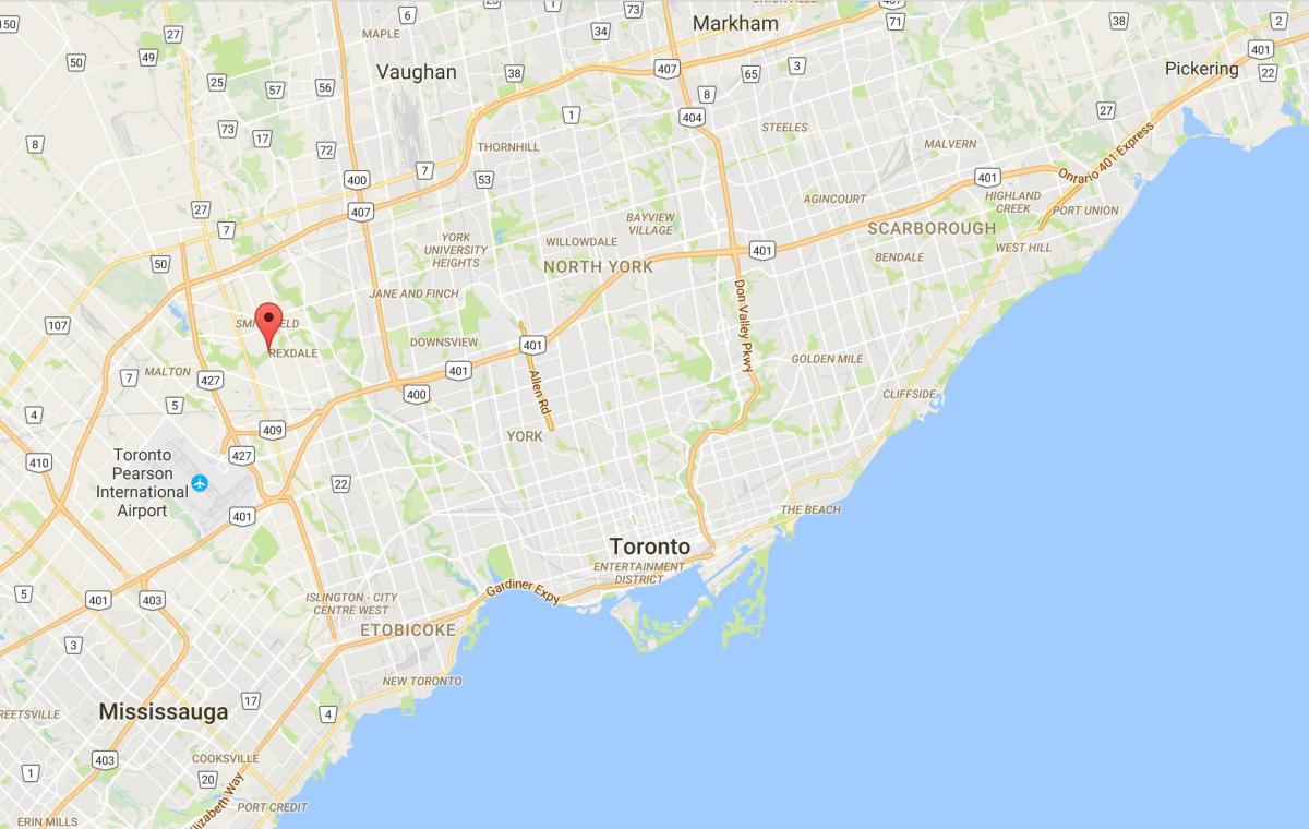 Kart Qərb Humber-Clairville rayonu, Toronto