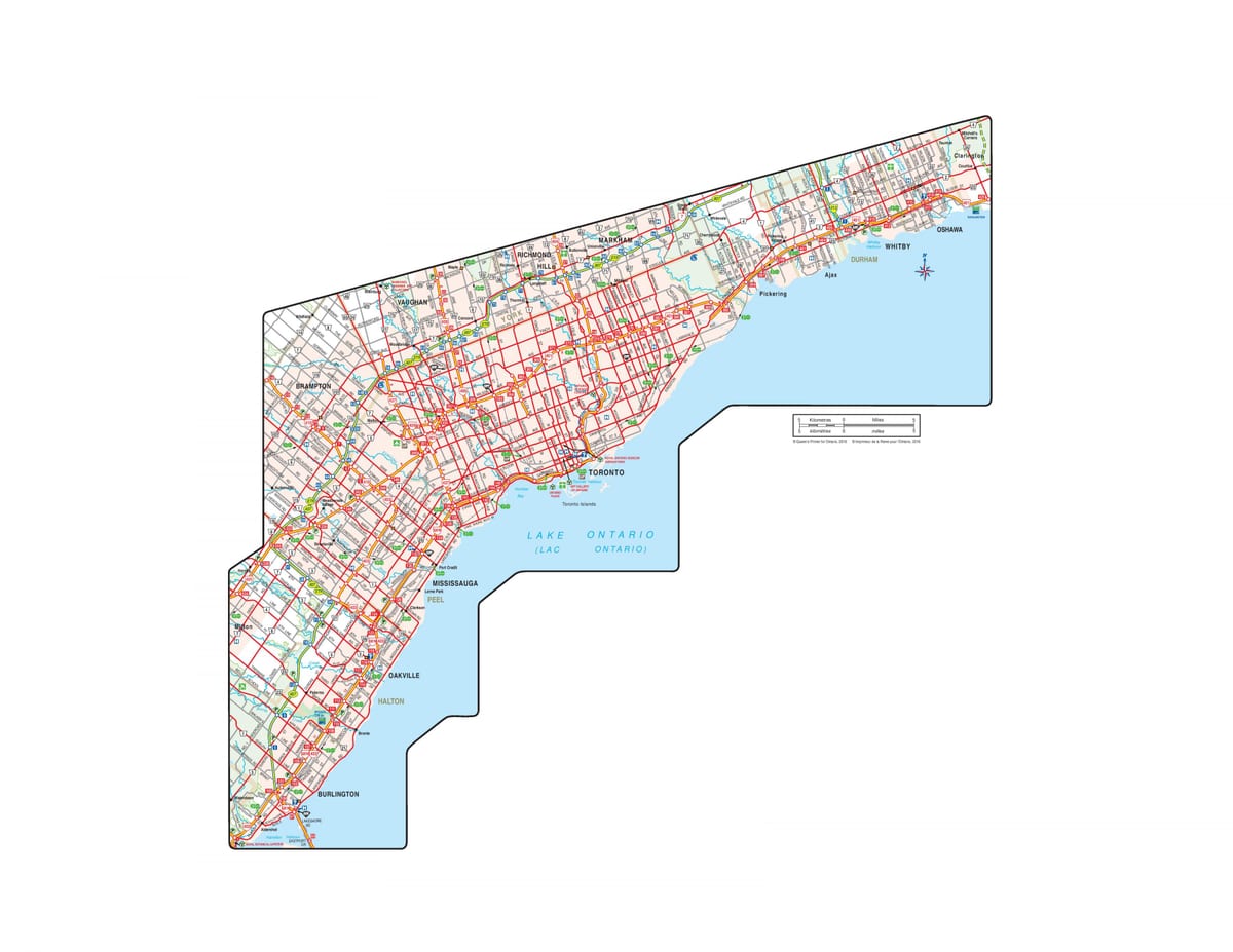 Kart rəsmi yolda Ontario