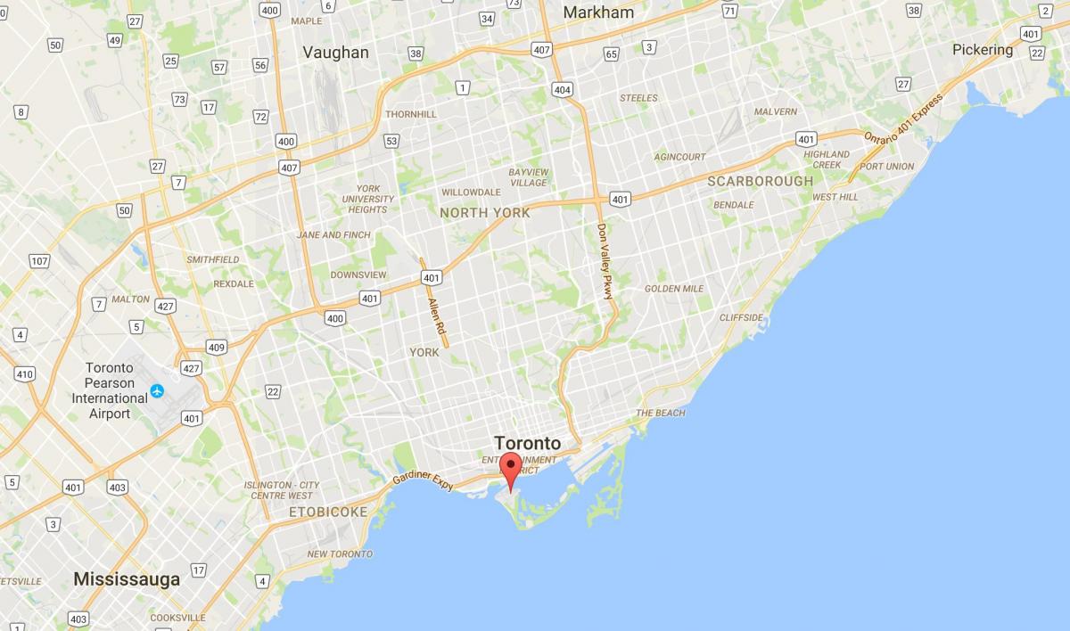 Kart rayonu Toronto rayonu adaları Toronto