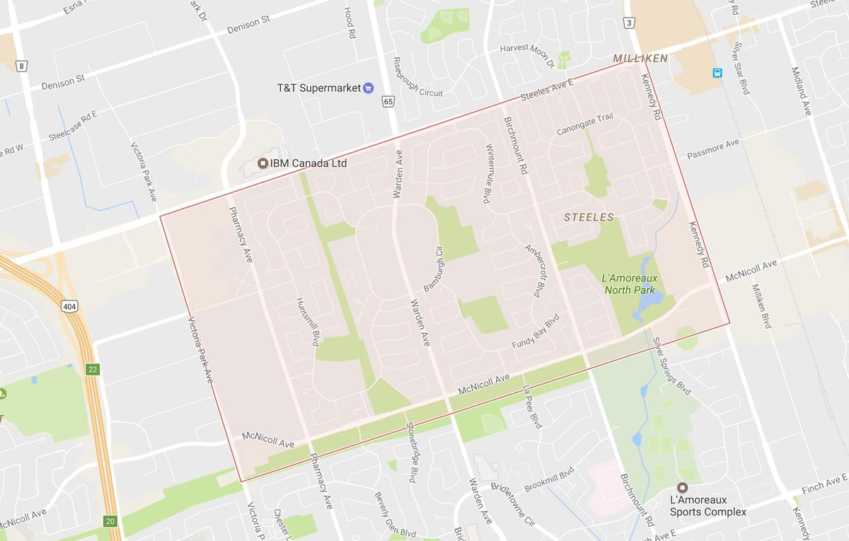 Xəritə ətrafında Стилс Toronto