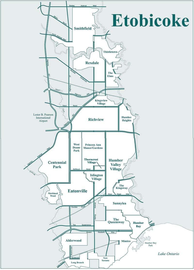 Kart rayonunda Этобико Toronto