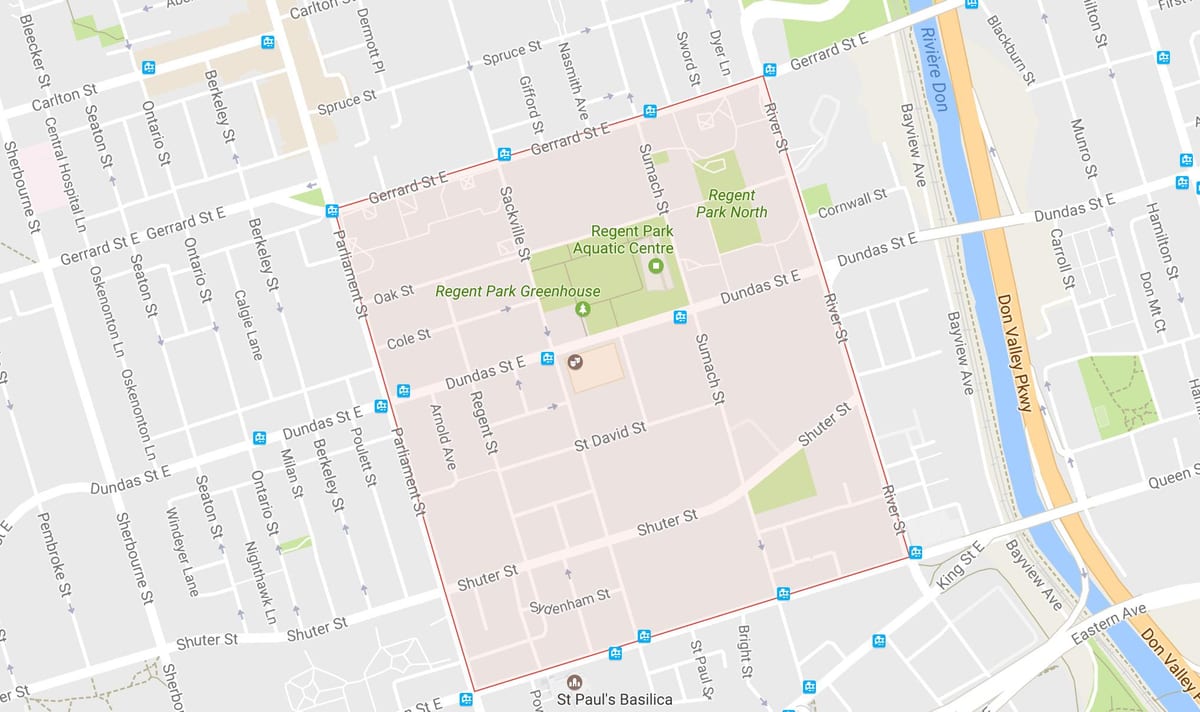 Kart Риджентс-Park rayonunda Toronto