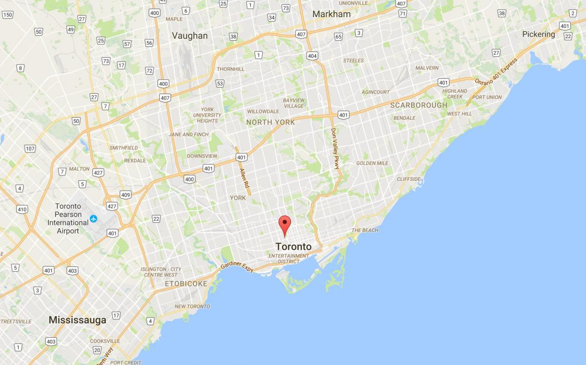 Kart kəşflər rayonunda Toronto