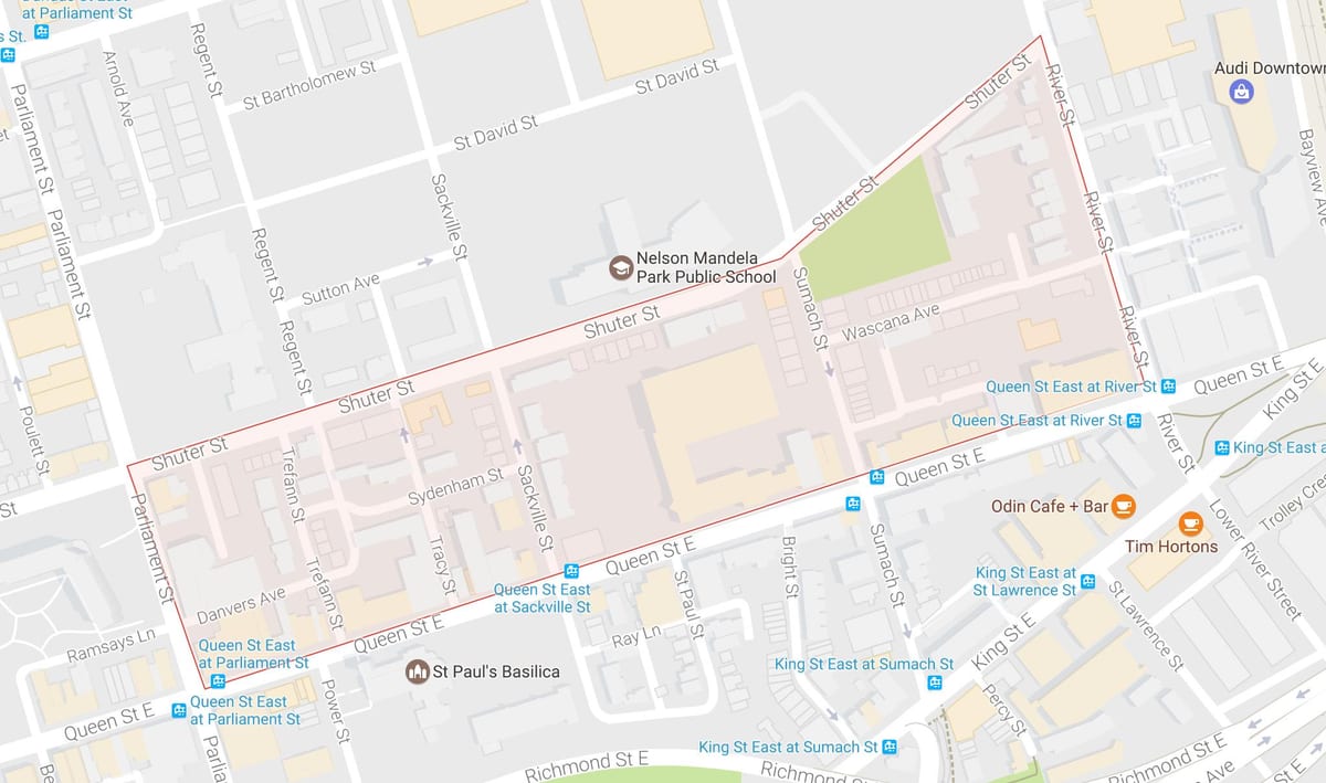 Kart Trefann məhkəmə rayonunda Toronto