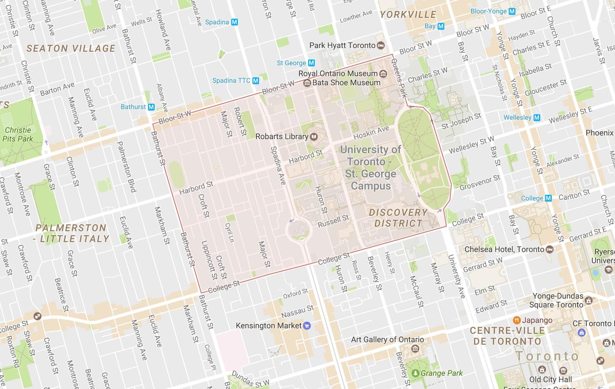 Kart Toronto universitetinin