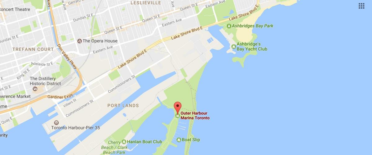 Kart Xarici liman Toronto