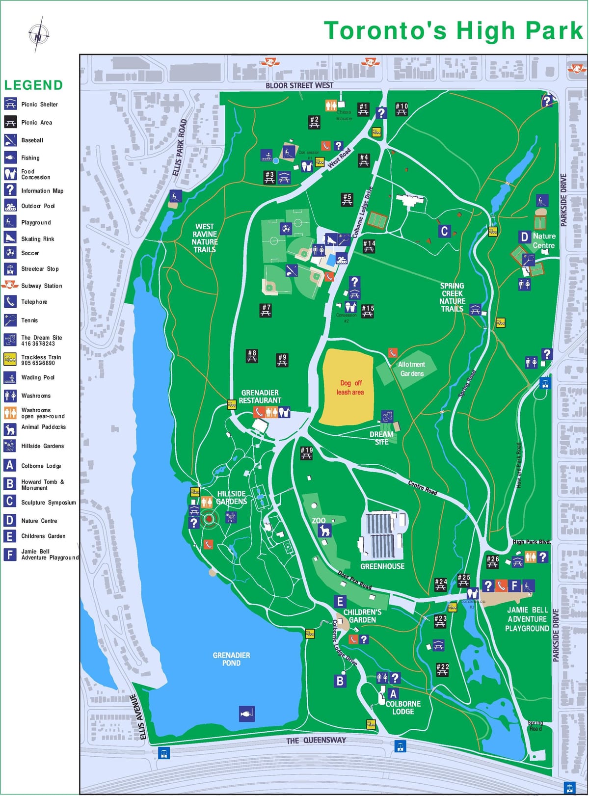 Kart parkının yüksək əfsanə Toronto